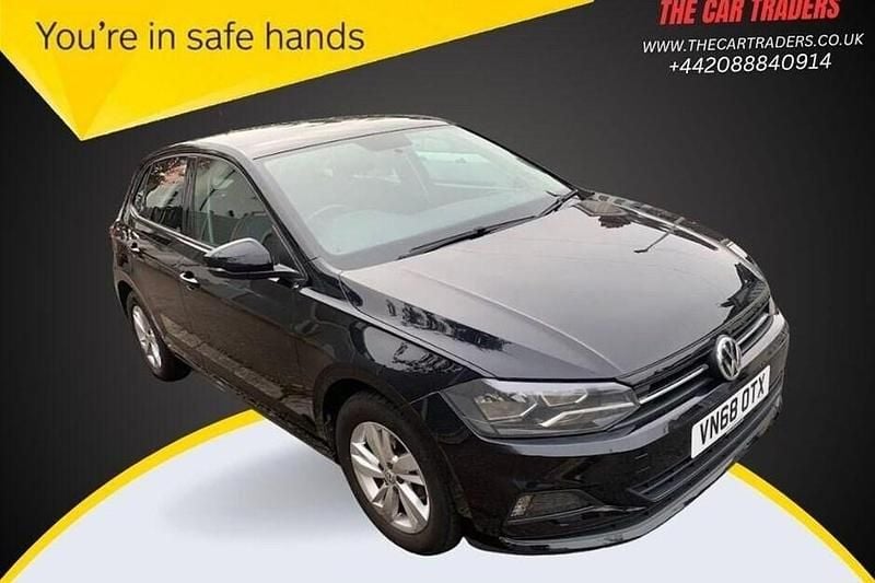 Black Used 2018 VW Polo SE Hatchback | £12,988 (Fair price) - Image 1/1