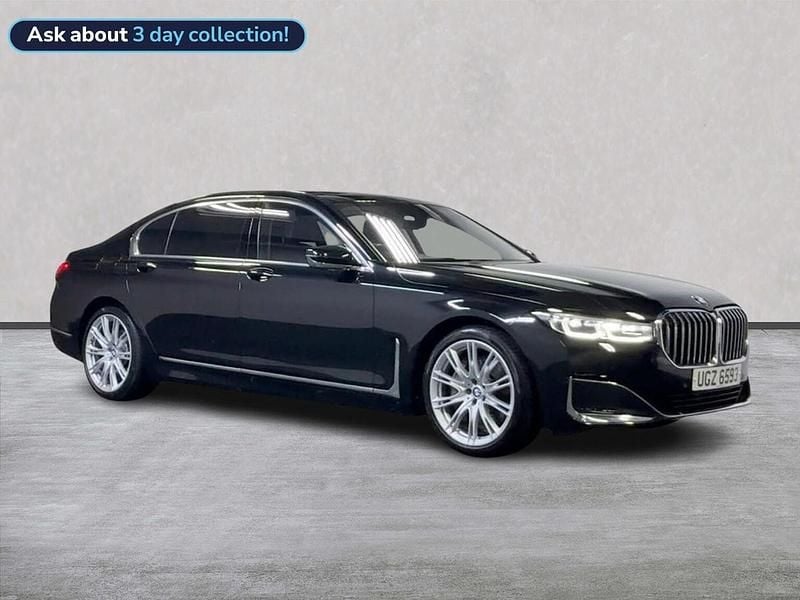 Black Used 2021 BMW 745e Sedan | £32,999 (Fair price) - Image 1/4