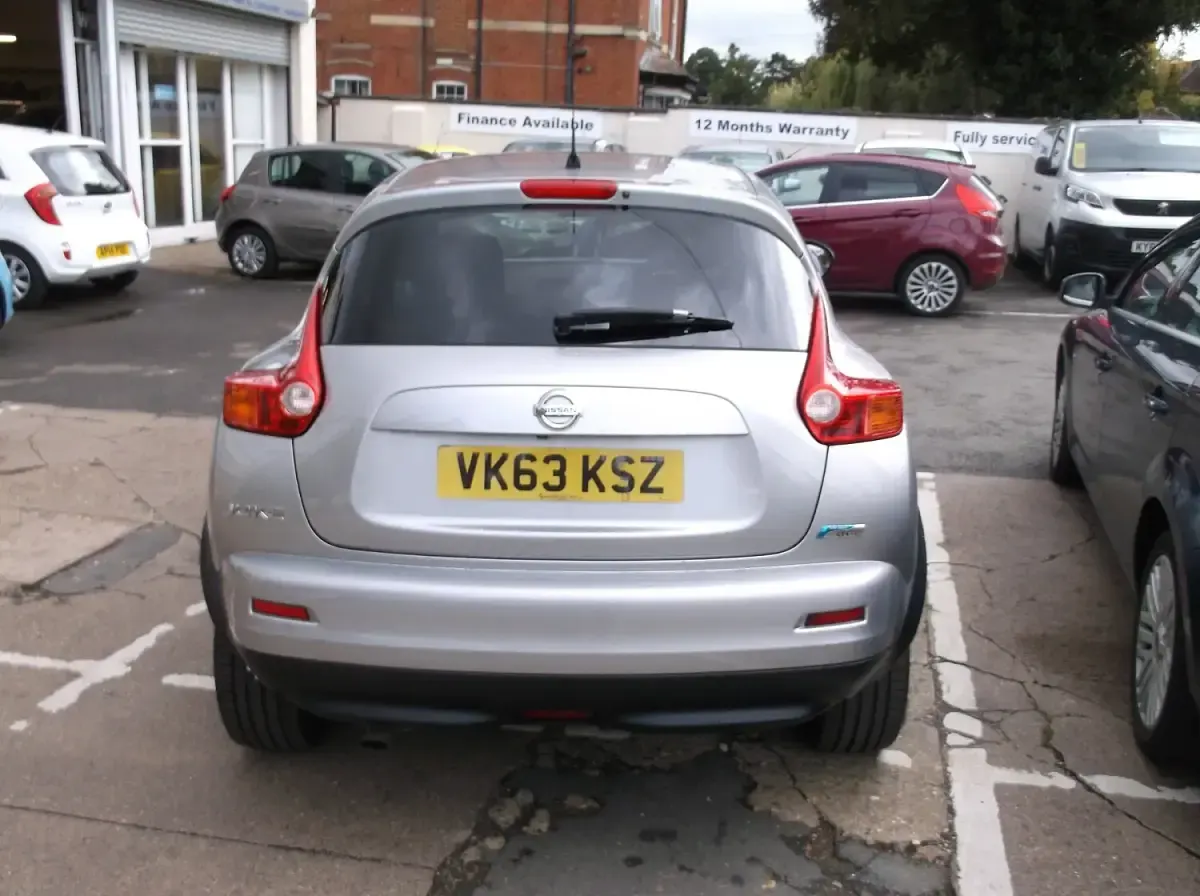 Used Nissan Juke N-TEC 110 HP (80 kW) 2013 Silver SUV