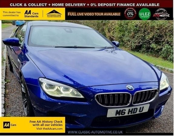 Blue Used 2015 BMW M6 Coupe | £28,495 - Image 1/1