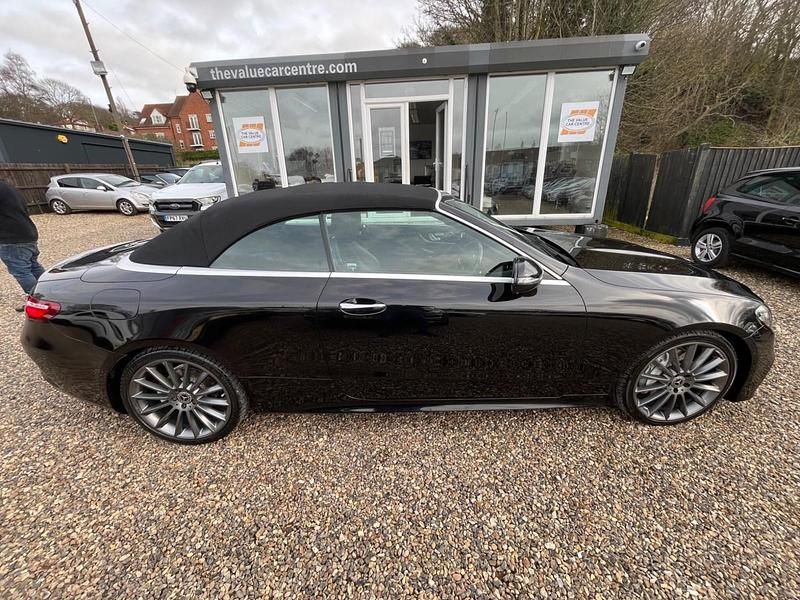 Gebraucht Mercedes E220 AMG Line Premium 2018 Schwarz Cabrio