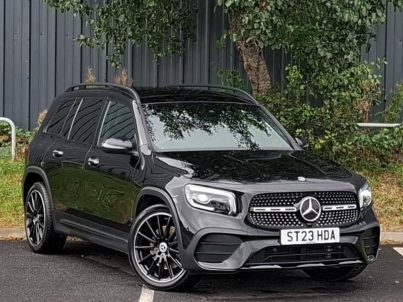 Black Used 2023 Mercedes GLB220 AMG line SUV | £36,498 (Fair price) - Image 1/4