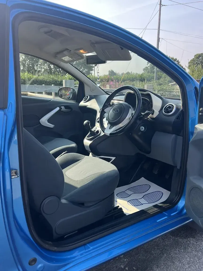 Used Ford Ka Zetec 2010 Blue Hatchback