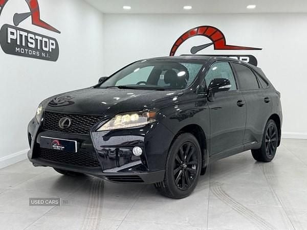 Used Lexus RX450h Sport Line 300 HP (220 kW) 2015 Black SUV