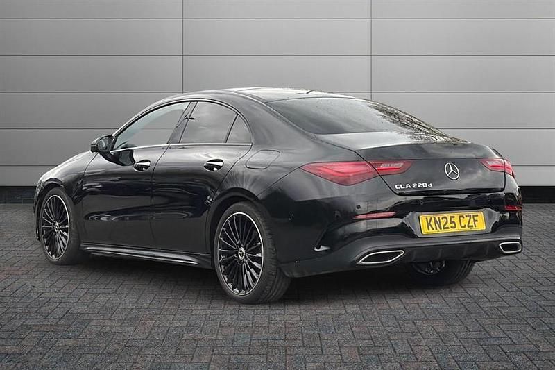 Used Mercedes CLA220 AMG Line Premium Plus 190 HP (139 kW) 2025 Black Sedan