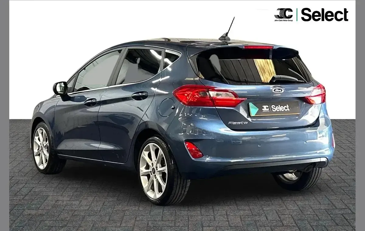 Used Ford Fiesta Titanium X 123 HP (90 kW) 2020 Blue Hatchback
