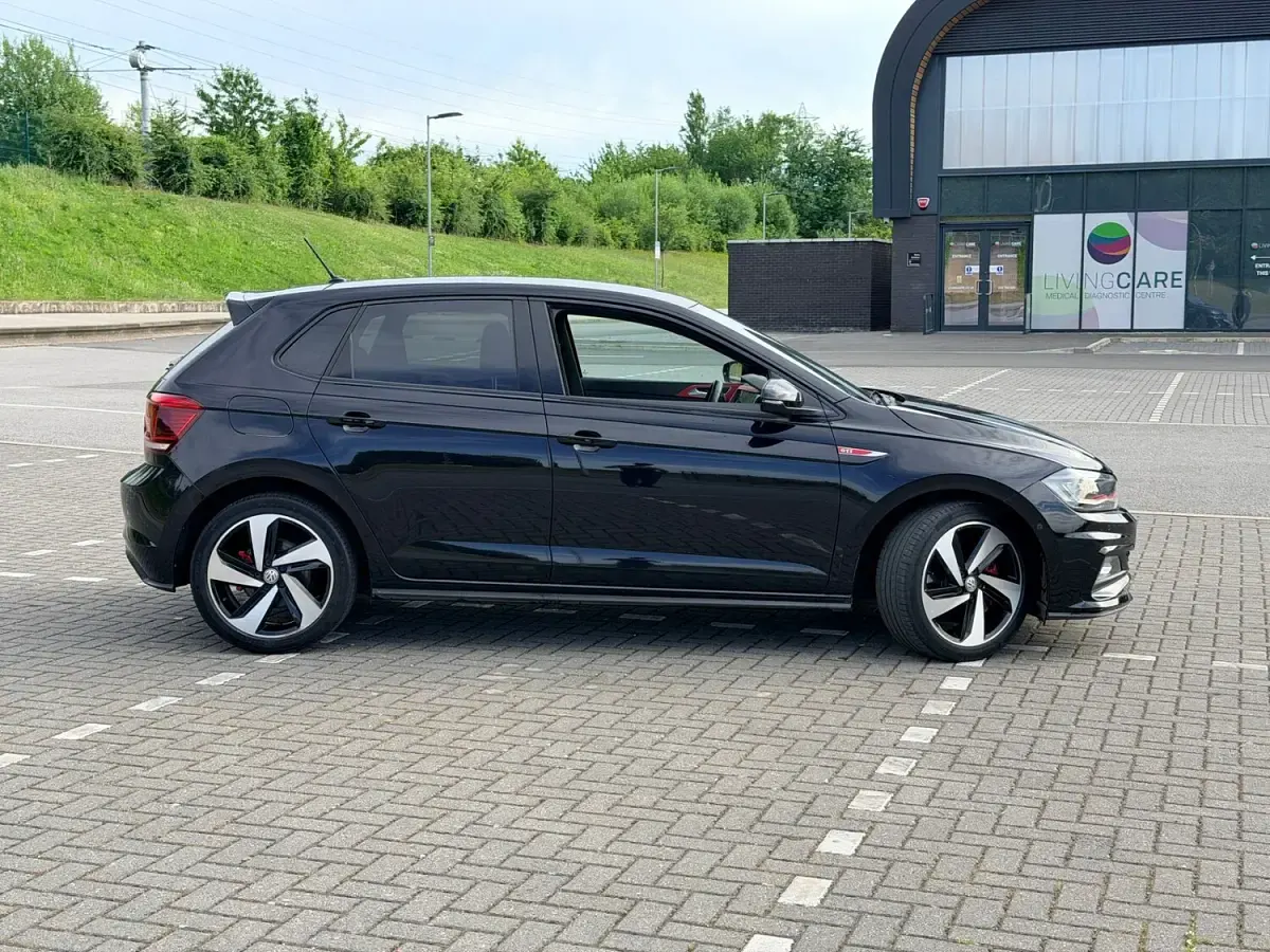 Used VW Polo GTI 200 HP (147 kW) 2019 Black Hatchback