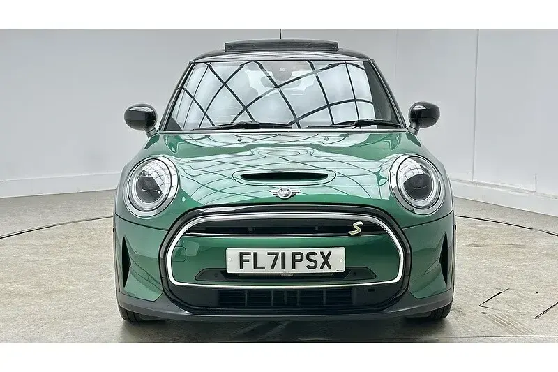 Used Mini Cooper SE Hatch 2021 British racing green iv Hatchback