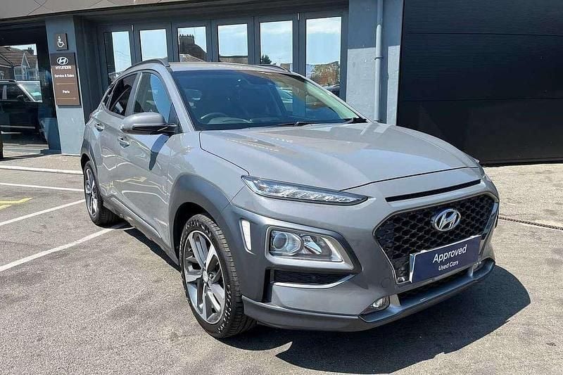 Grey Used 2018 Hyundai Kona Premium SE SUV | £13,039 (Fair price) - Image 1/4