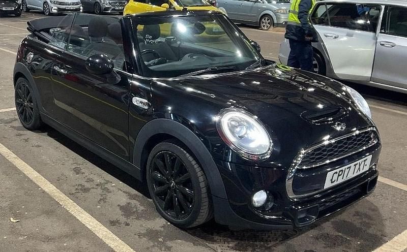 Used Mini Cooper S Cabriolet 2017 Black Cabriolet