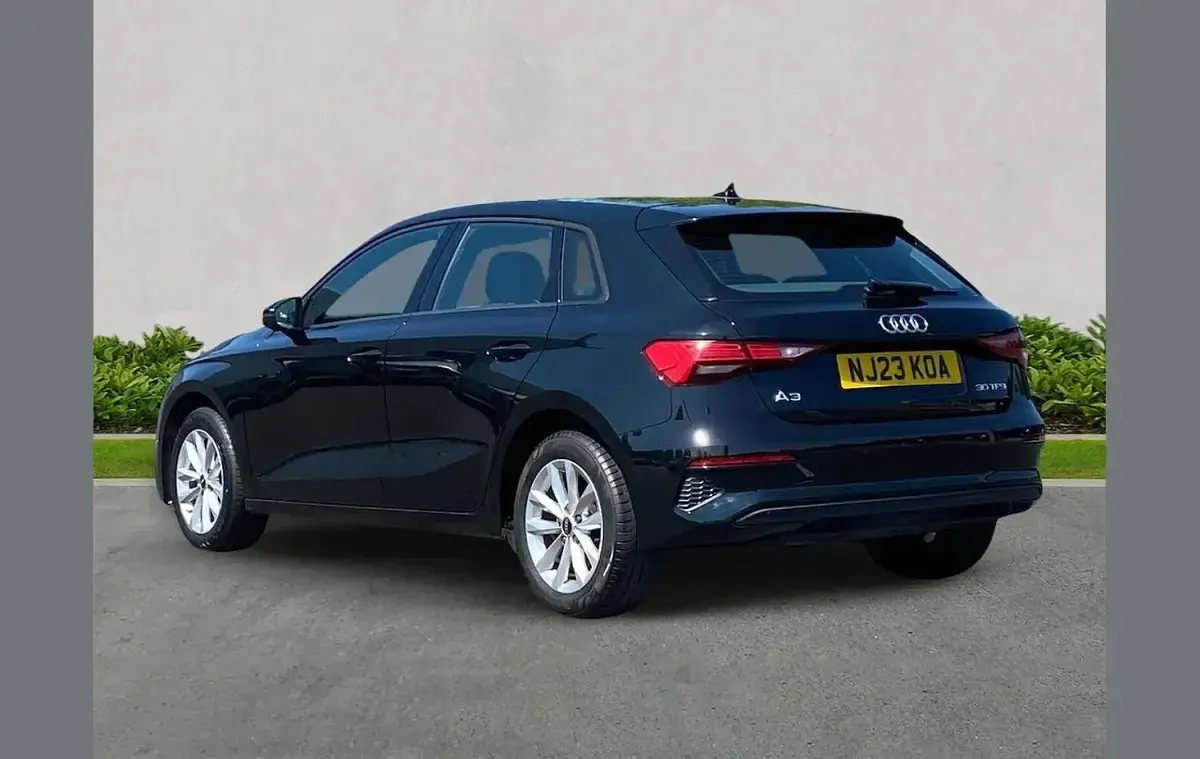 Used Audi A3 Advanced 110 HP (80 kW) 2023 Black Sedan