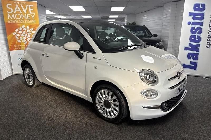 White Used 2021 Fiat 500 Dolcevita Hatchback | £7,995 (Fair price) - Image 1/1
