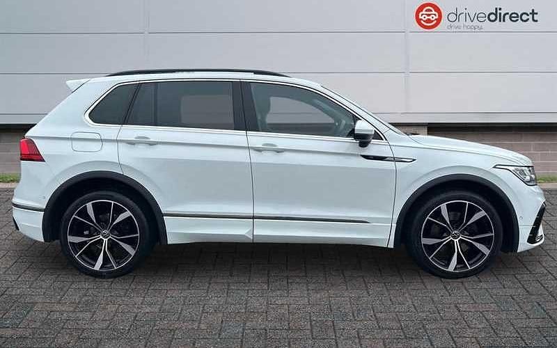 Used VW Tiguan R-line 190 HP (139 kW) 2022 White SUV