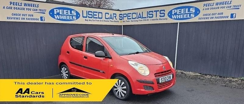 Red Used 2010 Suzuki Alto Hatchback | £2,675 (A bit pricey) - Image 1/4