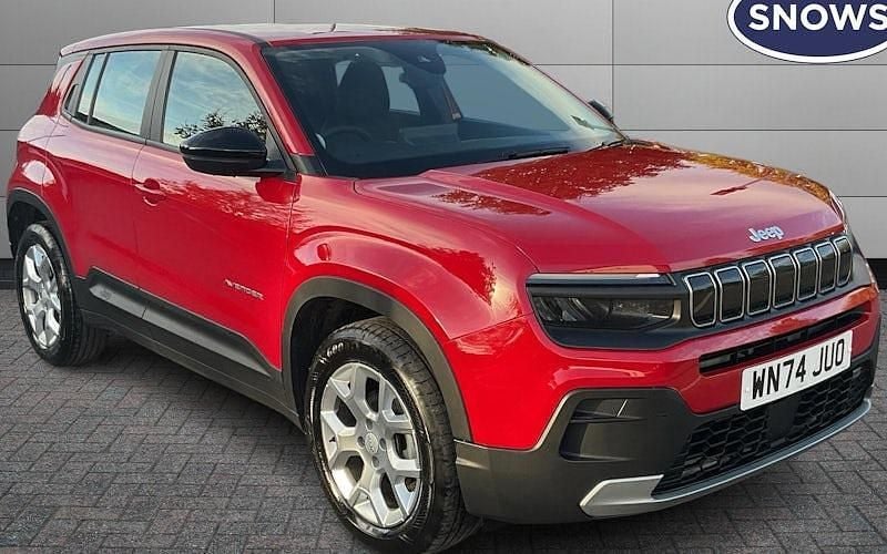 Red Used 2024 Jeep Avenger Altitude SUV | £16,831 (Good price) - Image 1/4