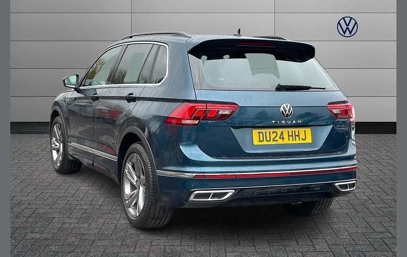 Used VW Tiguan R-line Edition 150 HP (110 kW) 2024 Blue SUV