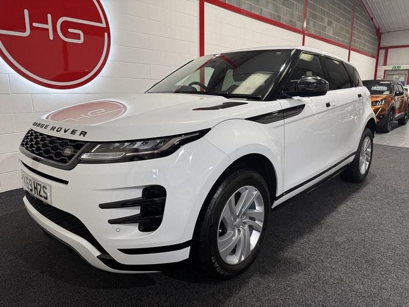 Begagnad Land Rover Range Rover evoque R-Dynamic 150 HK (110 kW) 2019 Vit SUV