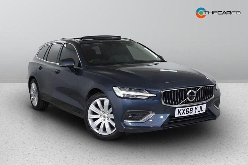 Blue Used 2018 Volvo V60 Inscription Estate | £20,975 (Fair price) - Image 1/3