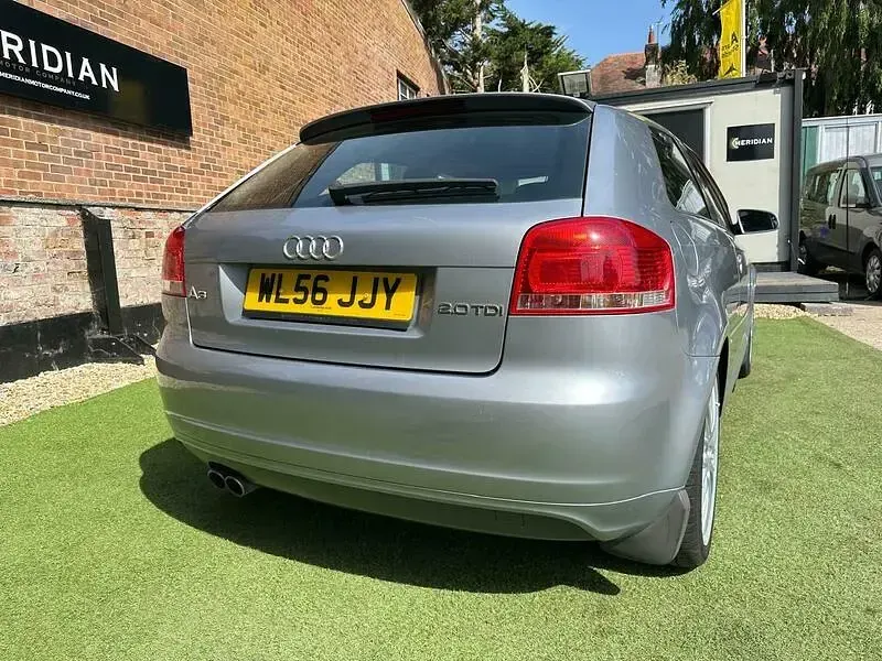 Used Audi A3 S-Line 2007 Silver Hatchback
