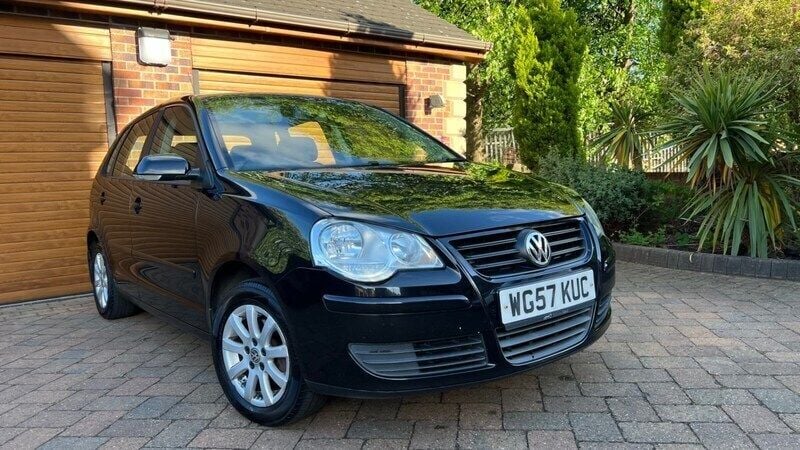 Black Used 2007 VW Polo SE Hatchback | £1,395 (Fair price) - Image 1/4