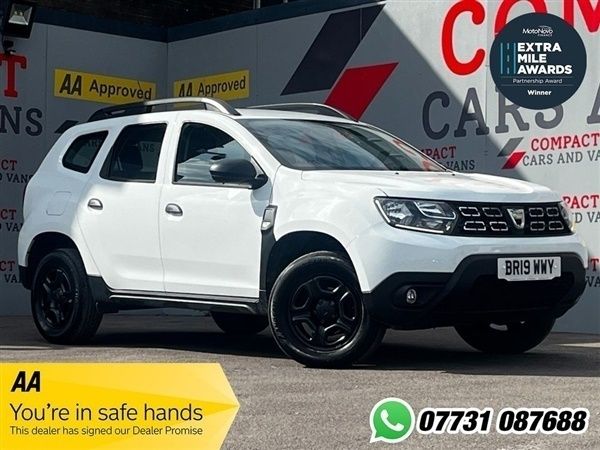 White Used 2019 Dacia Duster Essentiel SUV | £8,995 (A bit pricey) - Image 1/1