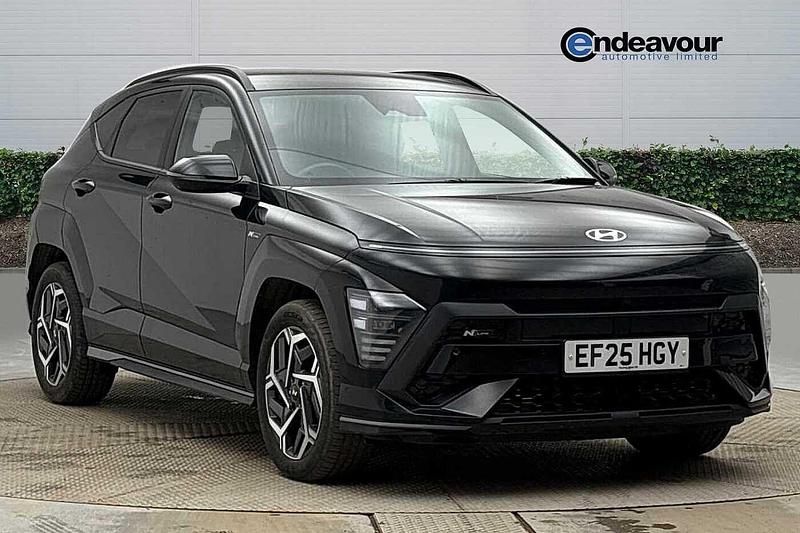Used Hyundai Kona N Line 129 HP (94 kW) 2025 Black SUV