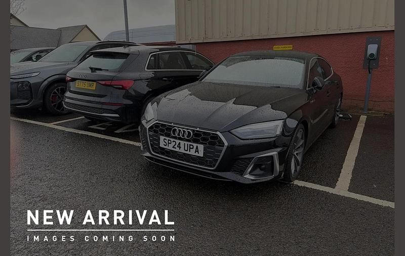 Used Audi A5 Sportback S-Line 200 HP (147 kW) 2024 Black Hatchback