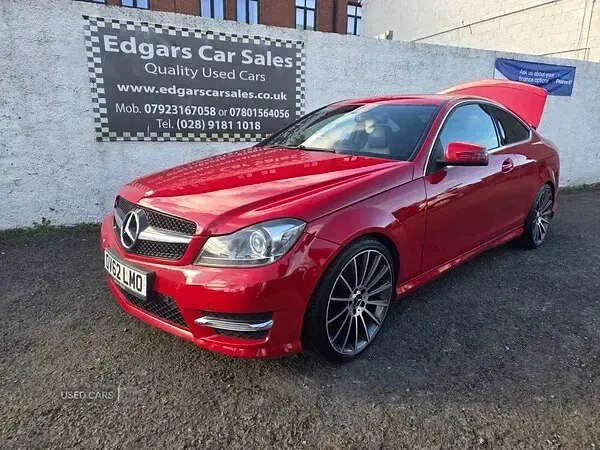 Used Mercedes C250 AMG 2012 Red Coupe