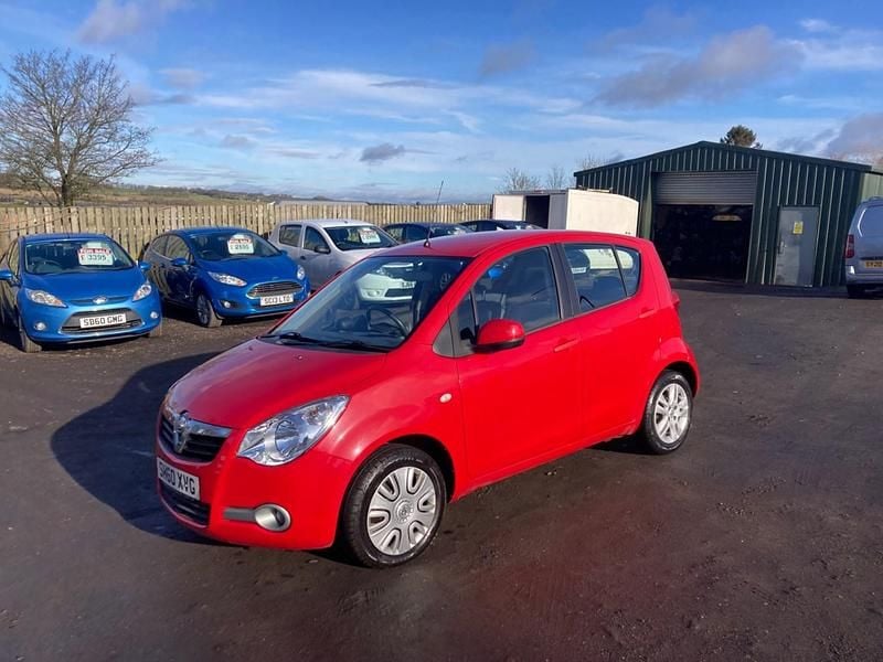 Used Vauxhall Agila S 2010 Red MPV