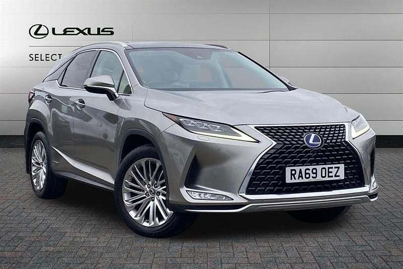 Used Lexus RX450h 313 HP (230 kW) 2020 Silver SUV