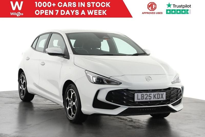 Used MG MG3 SE 2025 White Hatchback