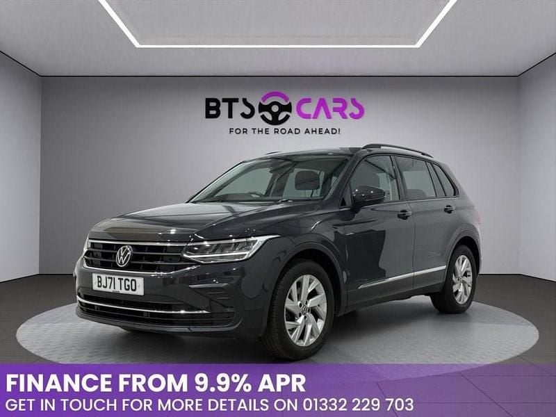 Grey Used 2022 VW Tiguan Life SUV | £15,985 (Good price) - Image 1/4