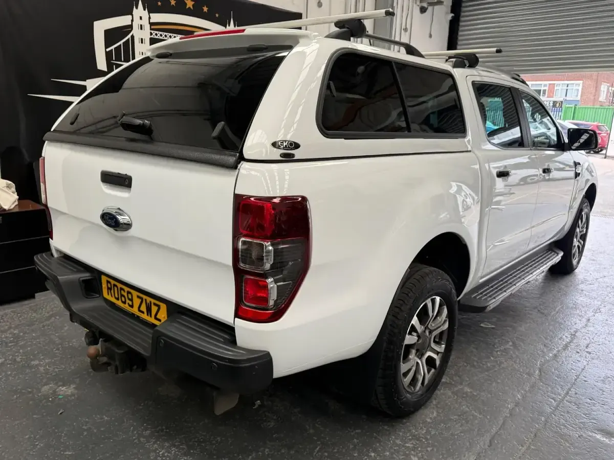 Used Ford Ranger Wildtrack 210 HP (154 kW) 2019 White Pickup