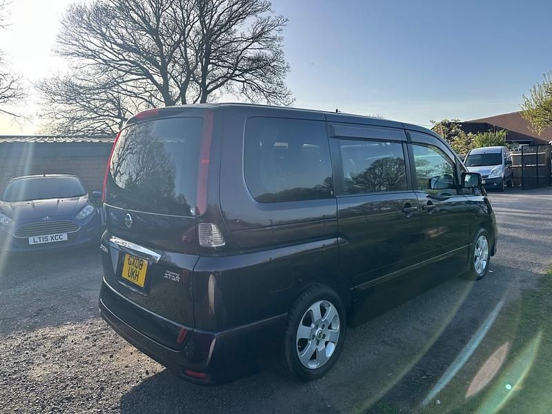 Used Nissan Serena 2008 Purple MPV