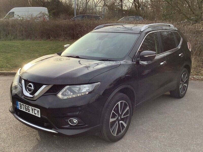 Black Used 2016 Nissan X-Trail N-TEC SUV | £8,800 (Good price) - Image 1/4