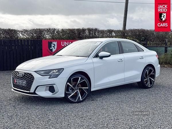 White Used 2023 Audi A3 Sport Sedan | £19,500 (Fair price) - Image 1/4