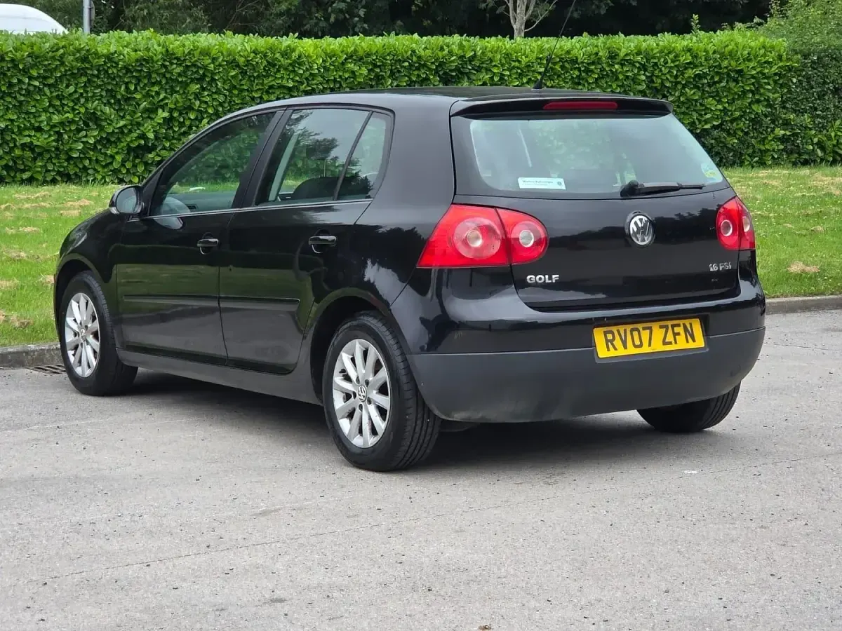 Used VW Golf V Match 2007 Black Hatchback