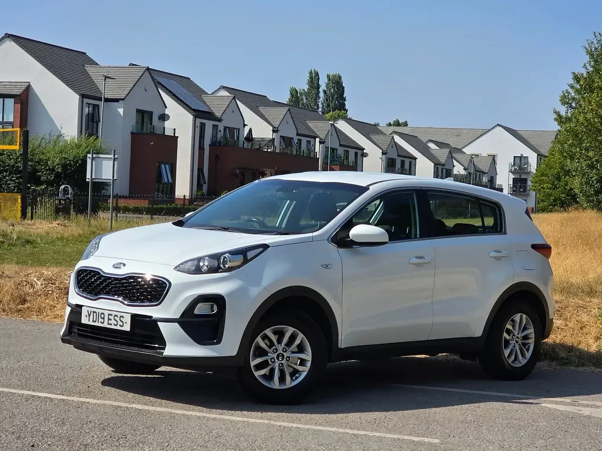 Used Kia Sportage 114 HP (83 kW) 2019 White SUV