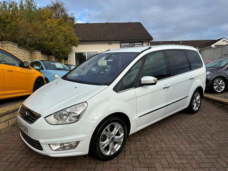 White Used 2014 Ford Galaxy Titanium MPV | £8,995 - Image 1/4