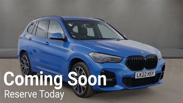 Blue Used 2022 BMW X1 M Sport SUV | £21,599 (Expensive) - Image 1/1