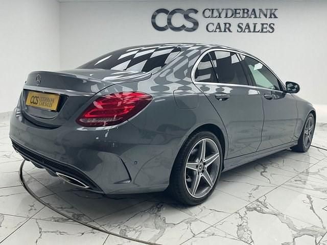 Used Mercedes C200 AMG line 184 HP (135 kW) 2017 Grey Sedan