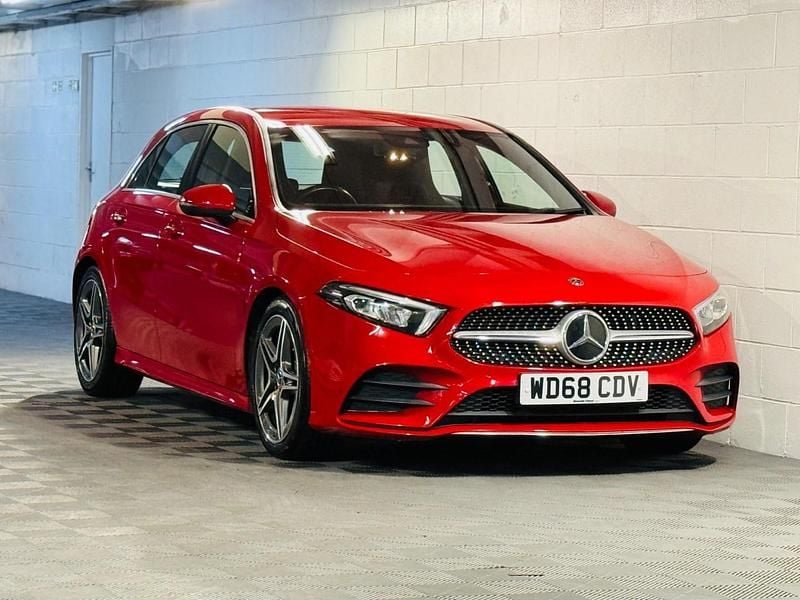 Red Used 2018 Mercedes A250 AMG line Hatchback | £12,989 (Super price) - Image 1/4