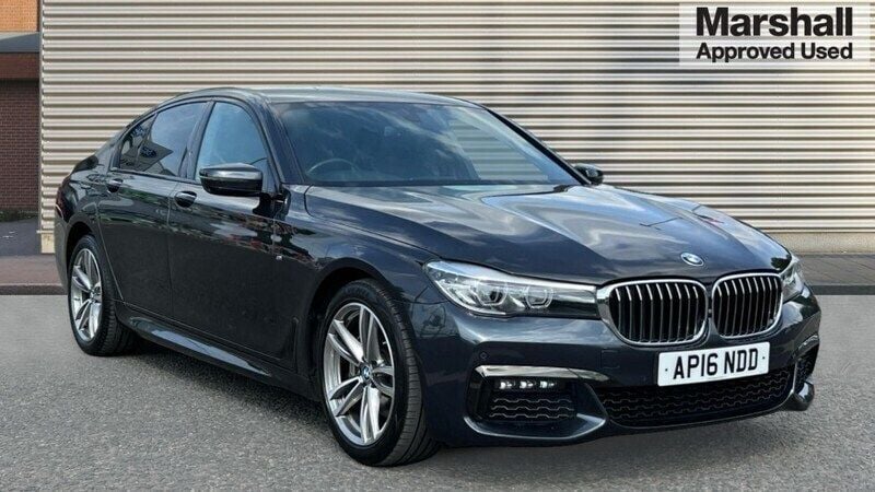 Grey Used 2016 BMW 730 M Sport Sedan | £17,680 (Fair price) - Image 1/4