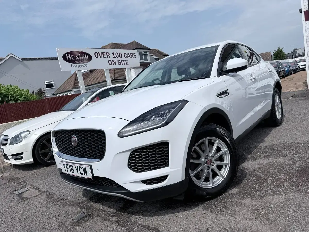 Used Jaguar E-Pace 150 HP (110 kW) 2018 White SUV