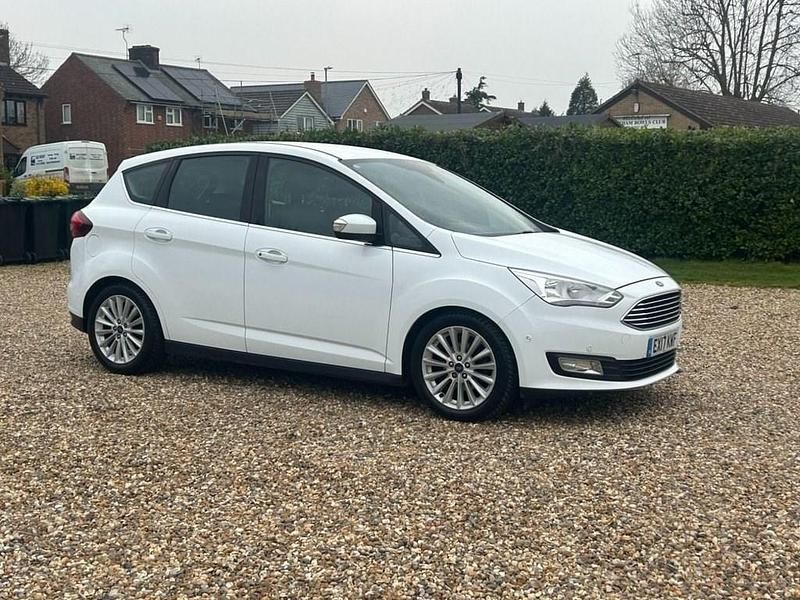 Used Ford C-MAX Titanium 125 HP (91 kW) 2017 White MPV