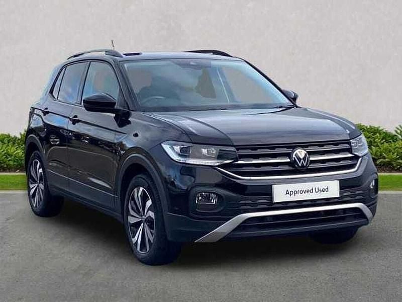 Black Used 2023 VW T-Cross Black Edition SUV | £18,894 (Fair price) - Image 1/4