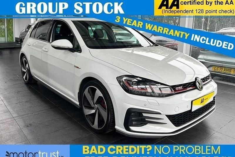 White Used 2019 VW Golf VII GTI Hatchback | £19,095 (Good price) - Image 1/1