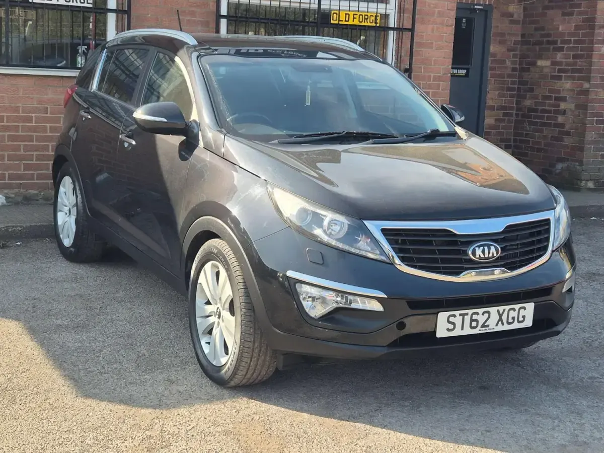 Used Kia Sportage 115 HP (84 kW) 2012 Black SUV