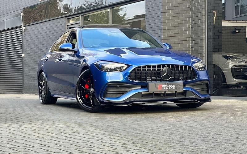 Used 2025 Mercedes C300 AMG Line Premium Plus Sedan | £35,950 (Expensive) - Image 1/4