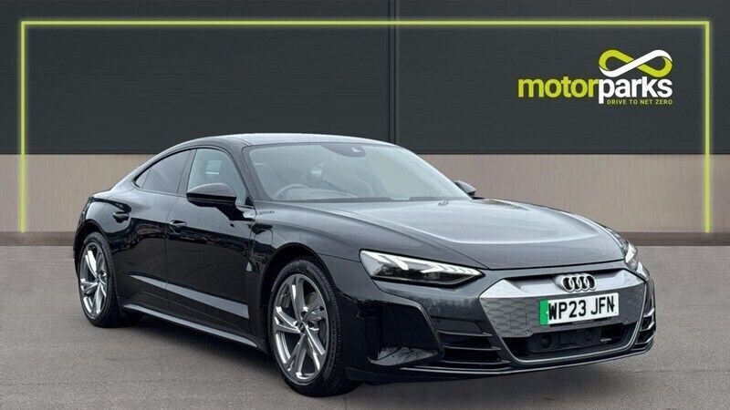 Black Used 2023 Audi e-tron GT quattro Comfort Sedan | £46,000 (Super price) - Image 1/4